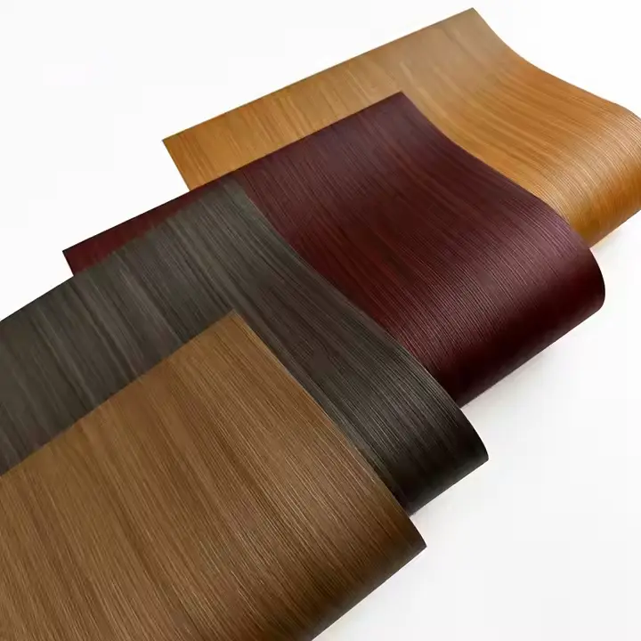 Скуретке қарсы ағаш дәні PVC мәрмәр бортының ламинациясы