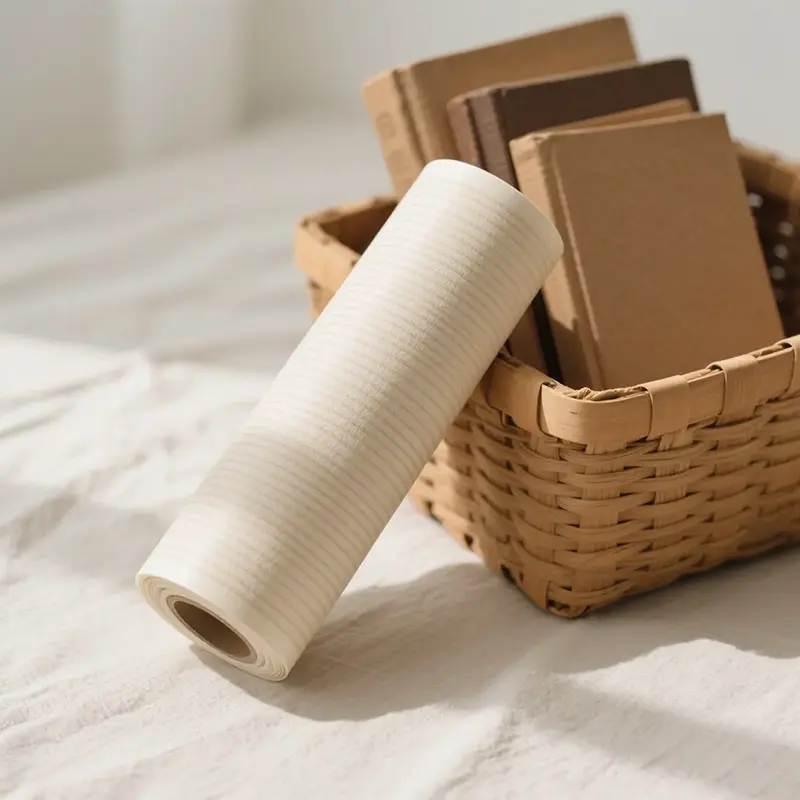 Тұрақты ағаш дәні PVC сәндік фильмі