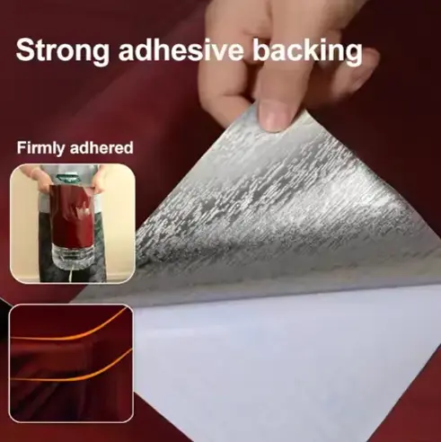 Waterproof Pvc Wood Grain Furniture Renovation Film