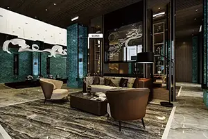 Өздігінен емес мәрмәр PVC / PET PLAIN ROLL