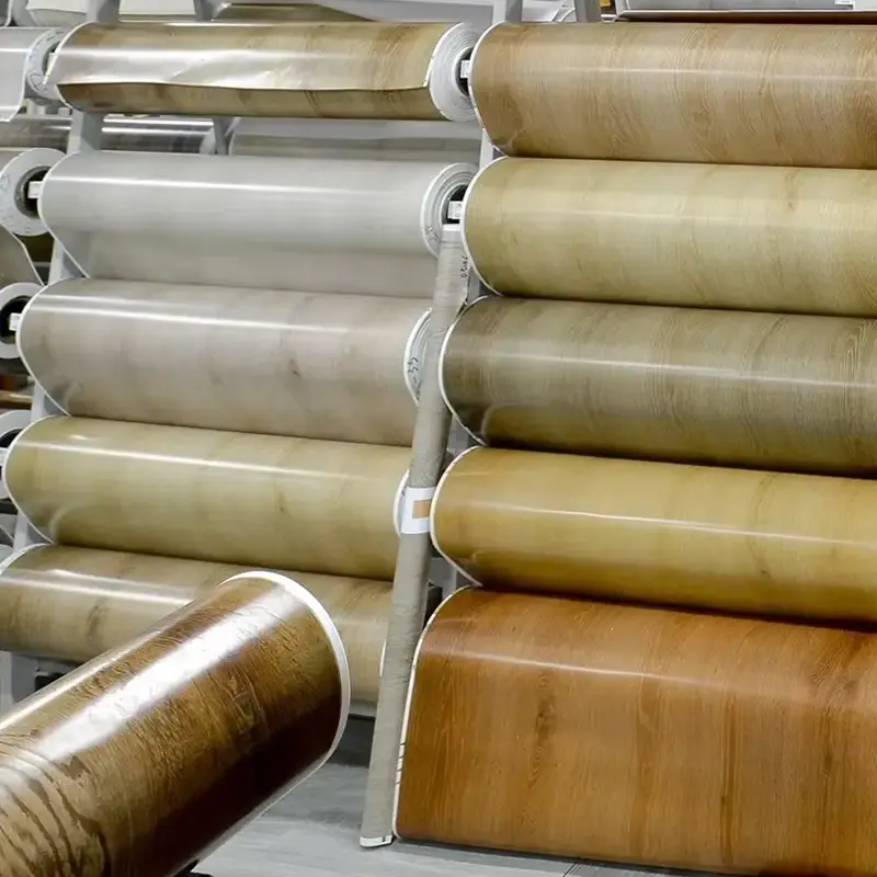 WPC едендерінде ламинаттау үшін PVC түсті декорлы фильмдері