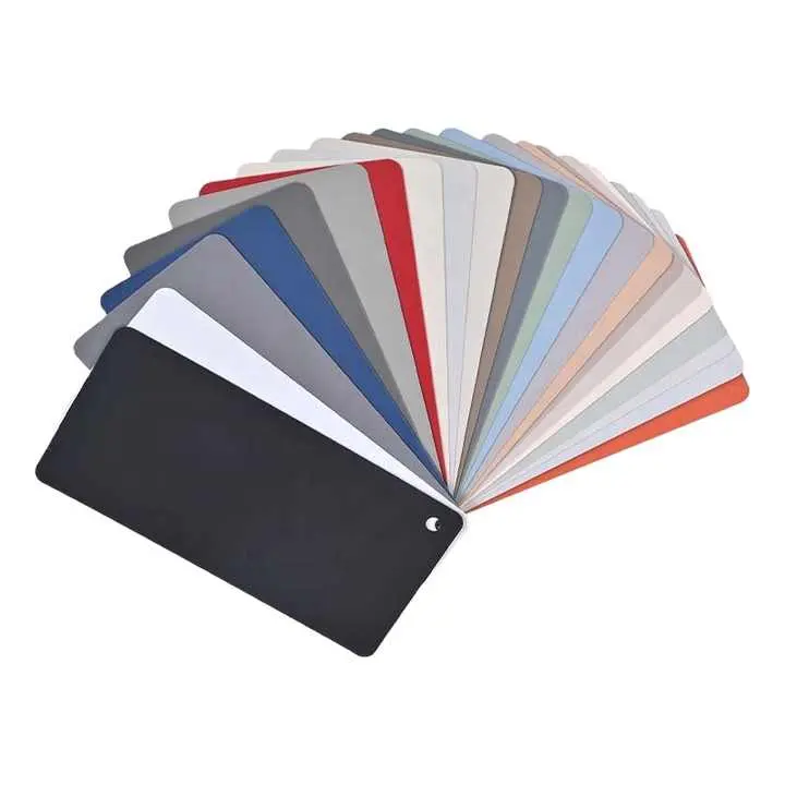 Satin Matte Pet Pline жиһазы бірнеше түстермен ламинат